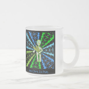 Taza De Cristal Esmerilado ¡Venimos en guisantes!