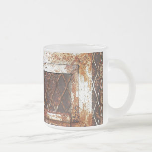 Taza De Cristal Esmerilado Ventana con ajuste de caída
