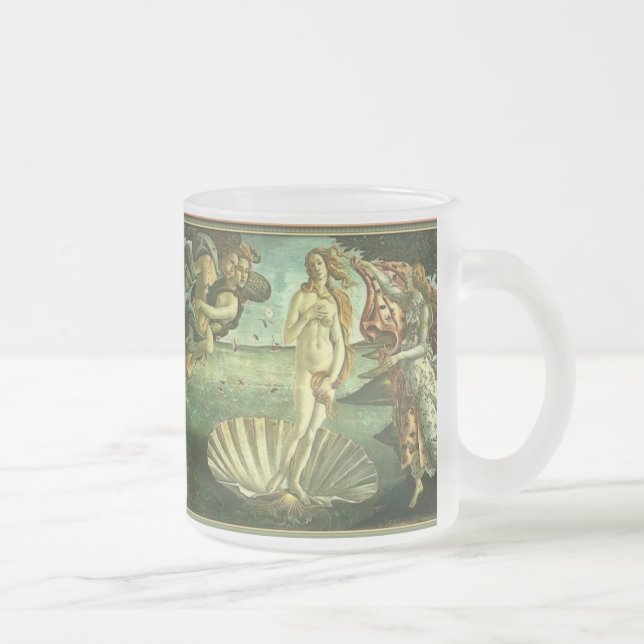 Taza De Cristal Esmerilado Venus de Mer (Derecha)