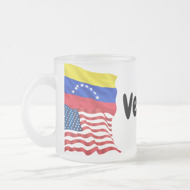 Taza De Cristal Esmerilado Vergación (Izquierda)