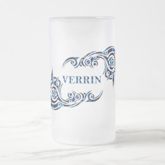 Taza De Cristal Esmerilado Verrin 3 Beer Glass