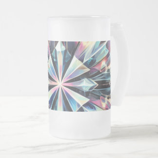 Taza De Cristal Esmerilado Verso cuántico - Vidrio de estallido primático