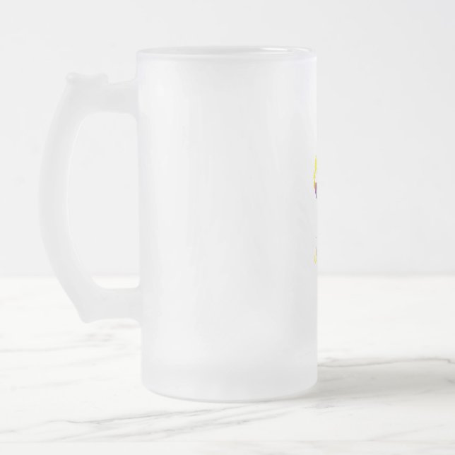 Taza De Cristal Esmerilado Vidrio (Izquierda)