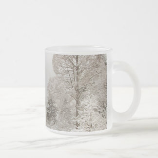 Taza De Cristal Esmerilado Vidrio de Cerveza de Invierno Festividad Festivida