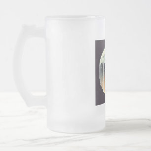 Taza De Cristal Esmerilado Vidrio de cerveza deslumbrante