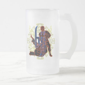Taza De Cristal Esmerilado Vidrio de cerveza helado Jitsu de Jiu del