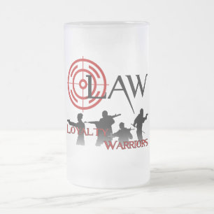 Taza De Cristal Esmerilado Vidrio de cerveza helado LEY