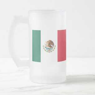 TAZA DE CRISTAL ESMERILADO VIDRIO DE DISPAROS DE MÉXICO