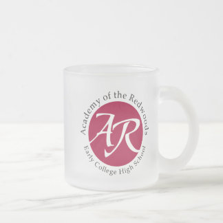 Taza De Cristal Esmerilado Vidrio del logotipo del AOR