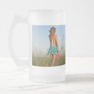 Taza De Cristal Esmerilado Vidrio esmerilado