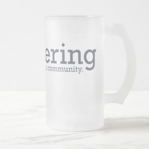 Taza De Cristal Esmerilado Vidrio Stein de Lautering