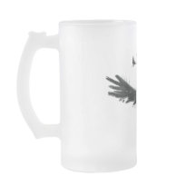 Viking Raven Frosted Mug
