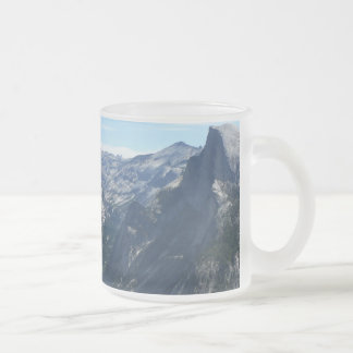 Taza De Cristal Esmerilado Vista desde Glacier Point en el Parque Nacional Yo