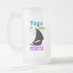 Taza De Cristal Esmerilado Voga alla Veneta