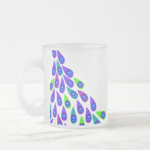 Taza De Cristal Esmerilado Vuelo de la realeza