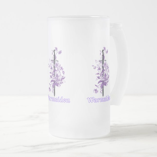 Taza De Cristal Esmerilado Warmaiden - Bomba de vidrio escarcha (Anverso derecho)