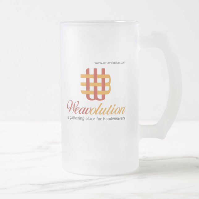 Taza De Cristal Esmerilado Weavolution (Derecha)