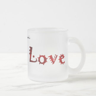 Taza De Cristal Esmerilado Wild Love Mug