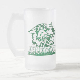 Taza De Cristal Esmerilado Wildcats de la Unión Wayland #4
