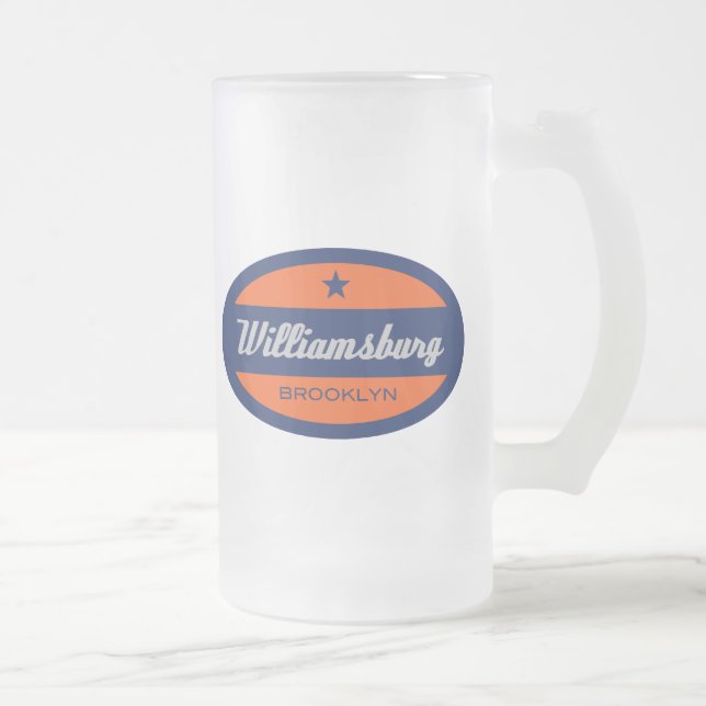 Taza De Cristal Esmerilado Williamsburg (Derecha)