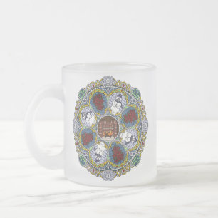 Taza De Cristal Esmerilado Winter Nouveau Mug