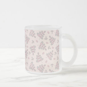 Taza De Cristal Esmerilado Woodland deja Mug