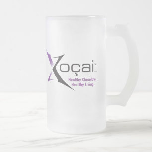 Taza De Cristal Esmerilado Xocai