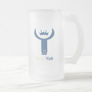 Taza De Cristal Esmerilado Yacs reales