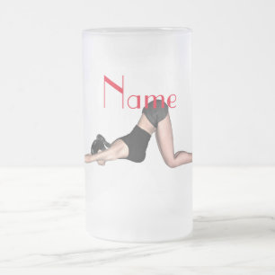 Taza De Cristal Esmerilado Yoga Poses Thunder_Cove