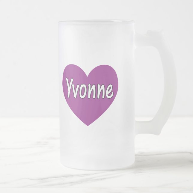 Taza De Cristal Esmerilado Yvonne (Derecha)