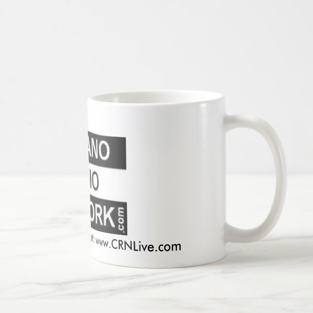 Taza de CRNLive (Derecha)