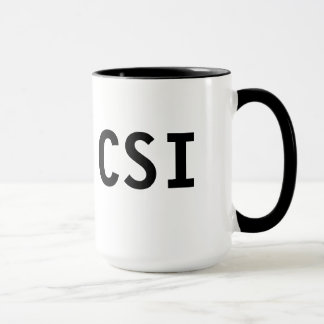 Taza de CSI