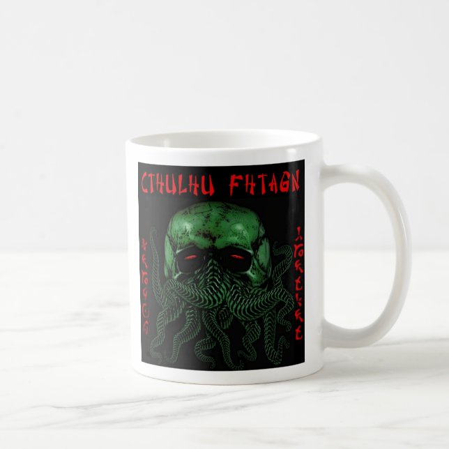 Taza de Cthulhu Fhtagn (Derecha)