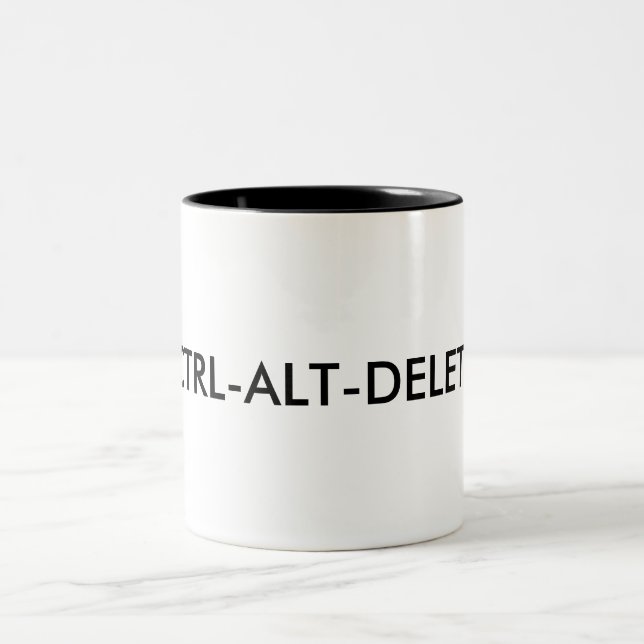 Taza de CTRL-ALT-DELETE (Centro)