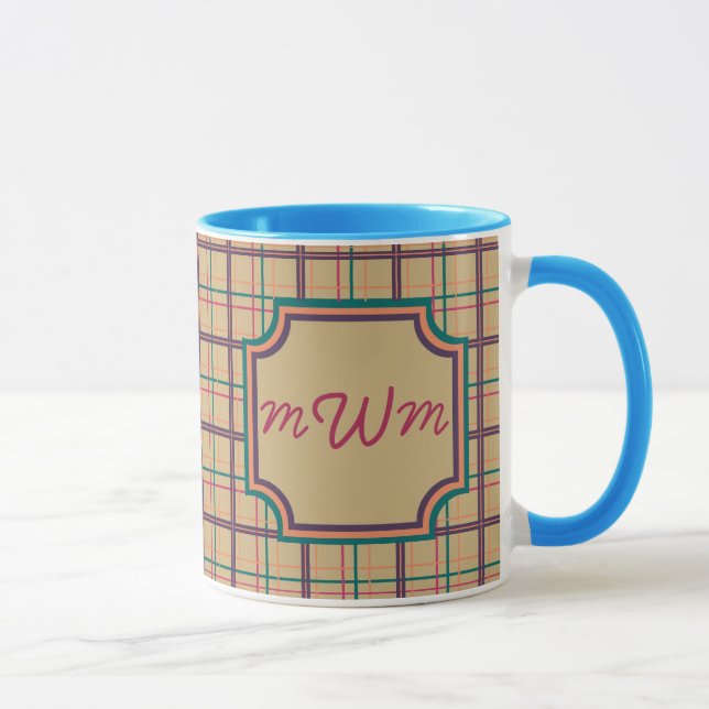 Taza de Cuadros de Verano (Derecha)