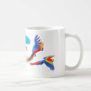 Taza de cuatro Macaws