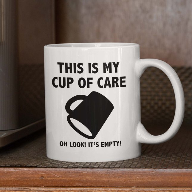 Taza De Cuidados Mug (This Is My Cup Of Care. Oh Look! It's Empty! Mug)