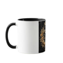Taza de cumpleaños 31 lujo Letra A Dorada