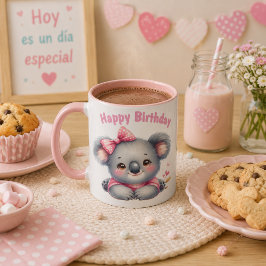 Taza de Cumpleaños con Koala 