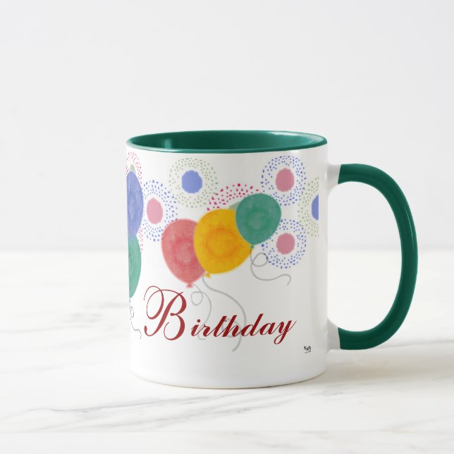 Taza de Cumpleaños Feliz (Derecha)