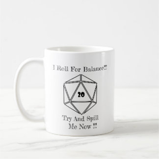 Taza de D20 Unspillable
