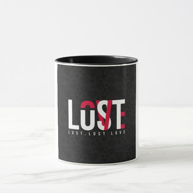 Taza de Dama de Honor Perdida en el Amor - Fiesta  (Centro)