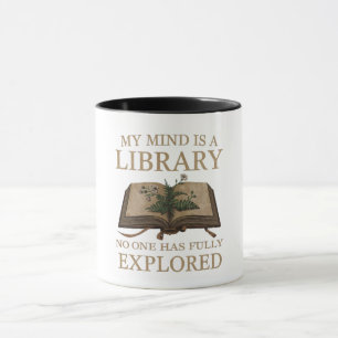 Taza de Dark Academia Taza de café con cita de b