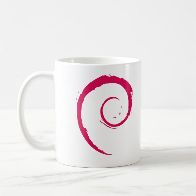 Taza de Debian (Izquierda)