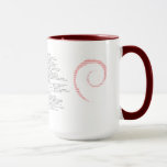 Taza de Debian<br><div class="desc">Taza de Debian con los comandos útiles de Unix</div>