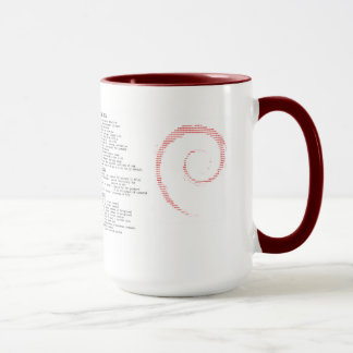 Taza de Debian