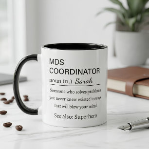 Taza de definición de coordinador de MDS Regalo de
