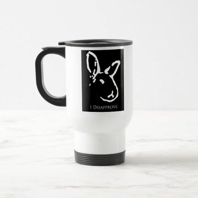 Taza de desaprobación del viaje de los conejos 2 (Izquierda)