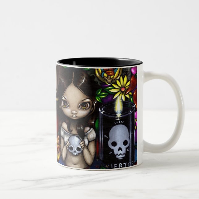 Taza de "Dia de los Muertos" (Derecha)
