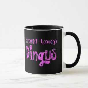 Taza de Dingus del lazo de la fruta